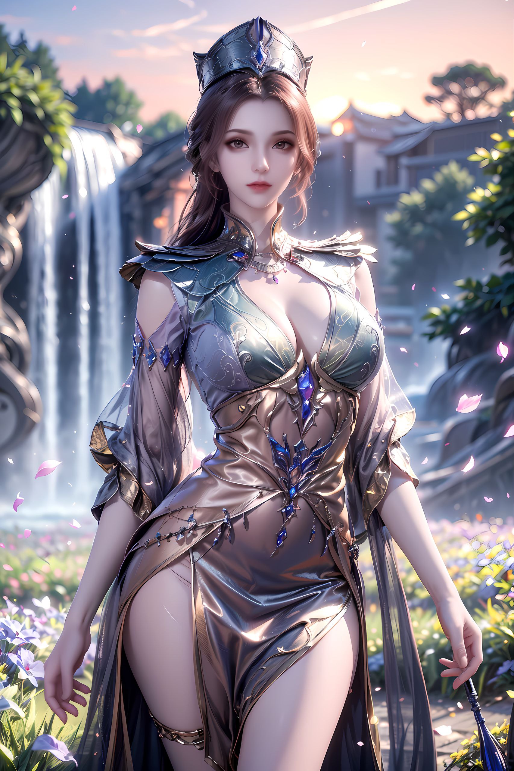 露身体的女